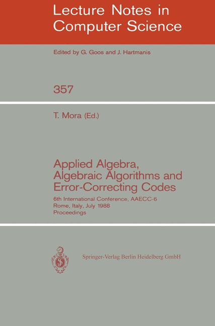 Applied Algebra, Al… - image