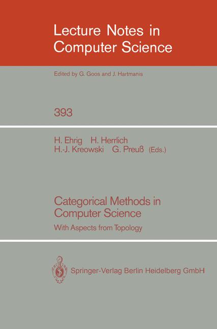 Categorical Methods…