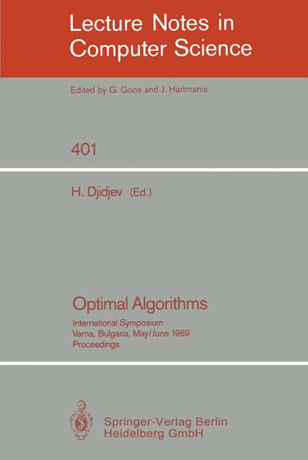 Optimal Algorithms