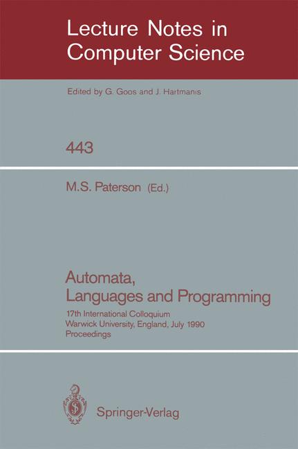 Automata, Languages…