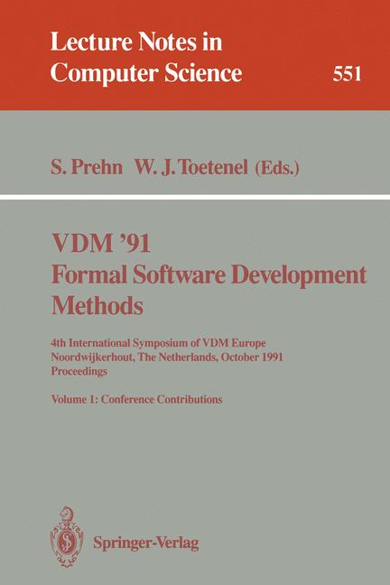 Vdm '91. Formal Sof…