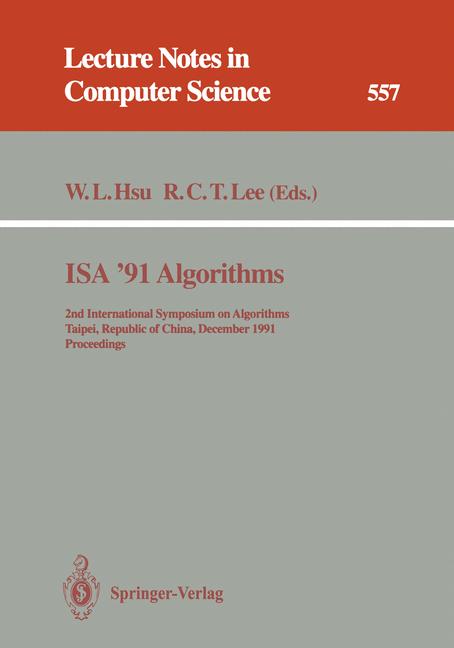 Isa '91 Algorithms