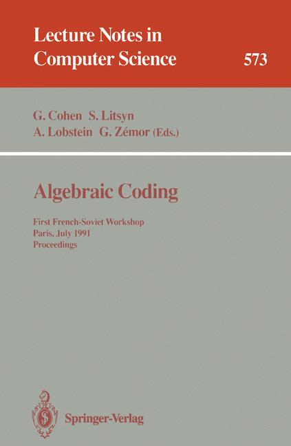 Algebraic Coding - image