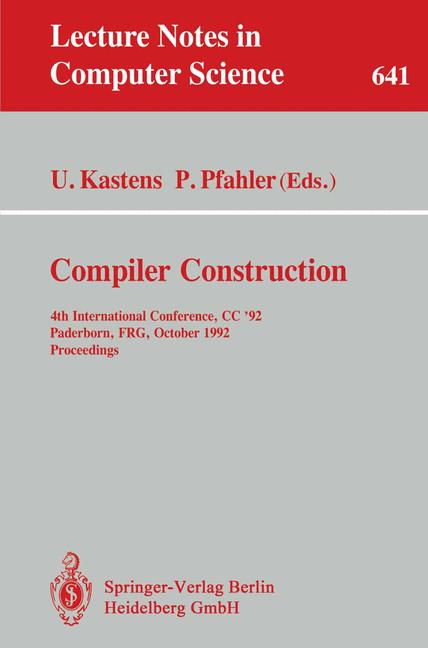 Compiler Constructi…