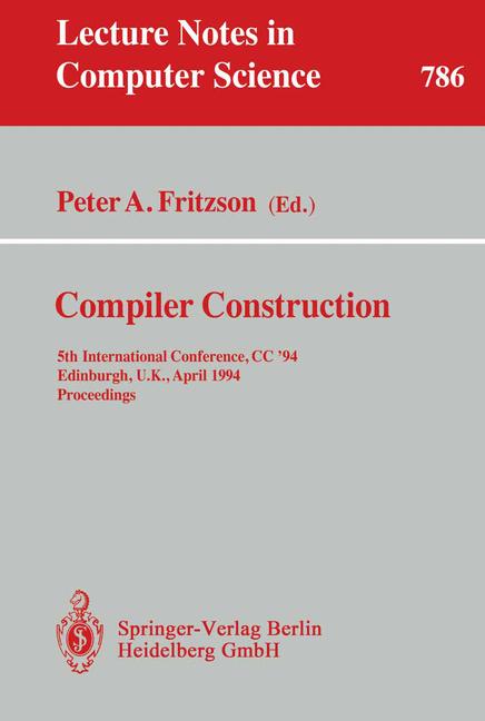 Compiler Constructi…