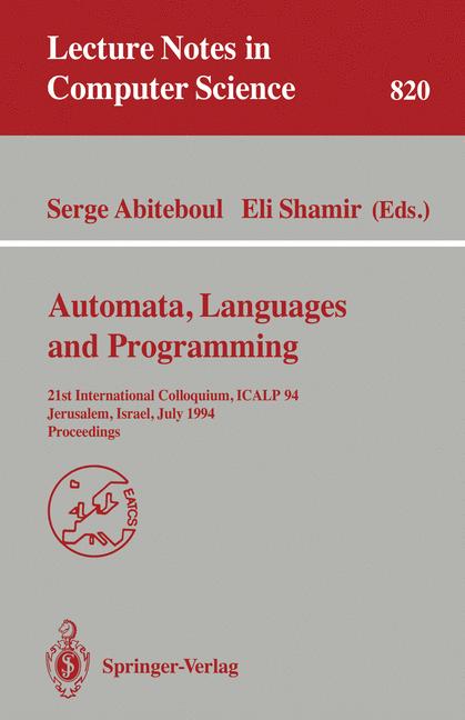 Automata, Languages…