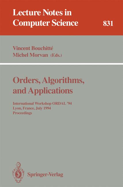 Orders, Algorithms and Applications