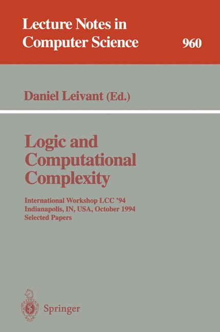 Logic and Computational Complexity