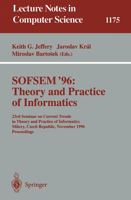 Sofsem '96: Theory …