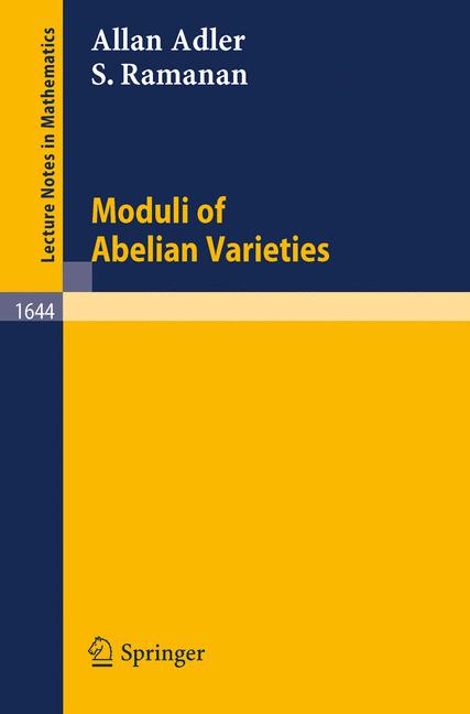 Moduli Of Abelian V…