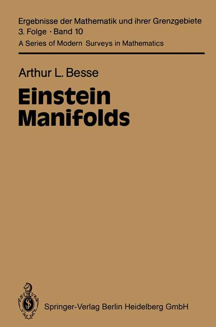 Springer Einstein Manifolds