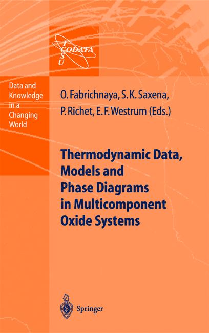 Thermodynamic Data,…