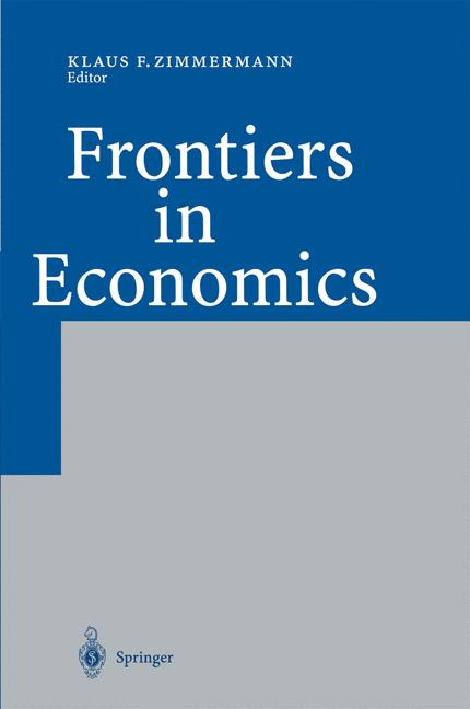 Frontiers In Econom…