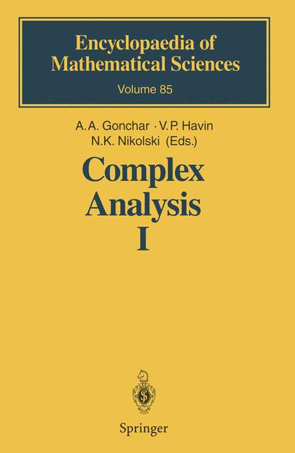 Complex Analysis I - image