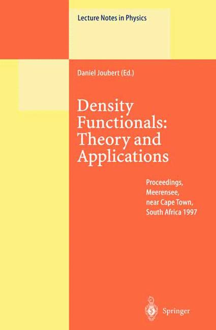 Density Functionals… - image