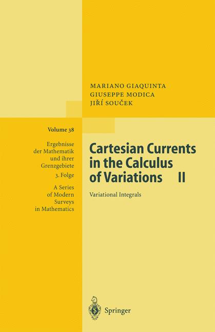 Cartesian Currents …