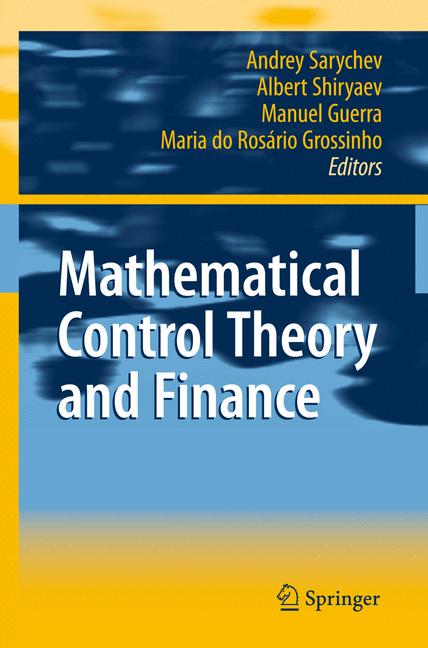 ISBN 9783642089084 product image for Mathematical Control Theory and Finance | upcitemdb.com
