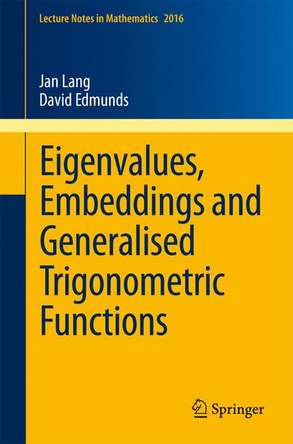 Eigenvalues, Embedd…