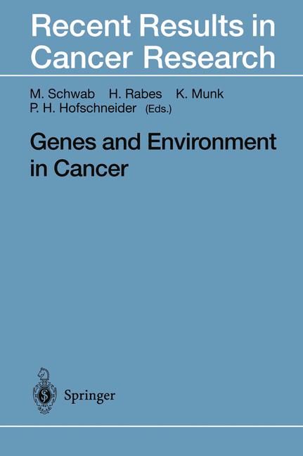 Genes and Environment in Cancer-image-978-3-642-46872-8