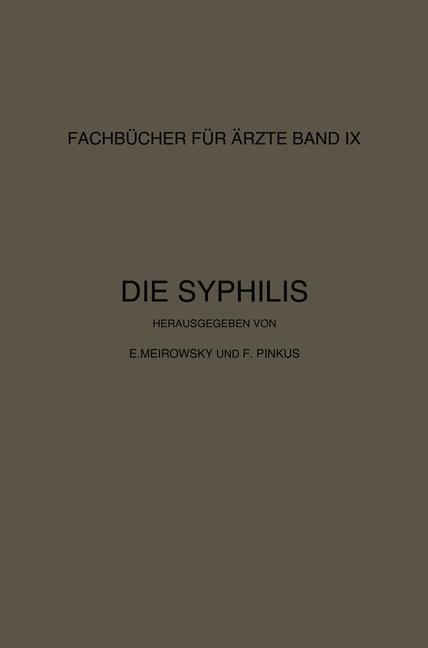 Die Syphilis