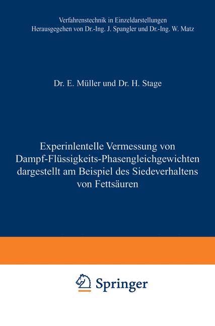 Experimentelle Vermessung Von Dampf-FlÃ¼Ssigkeits-Phasengleichgewichten