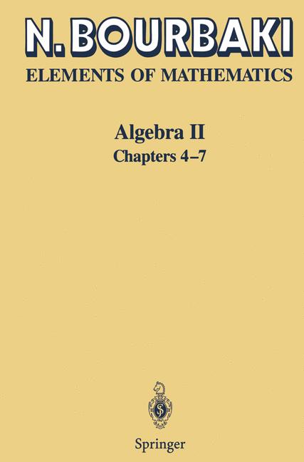 Algebra II : Chapters 4 - 7