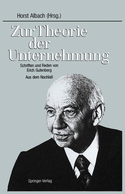Zur Theorie der Unternehmung-image-978-3-642-64865-6