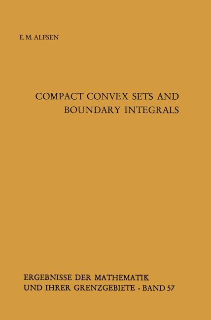 Compact Convex Sets…