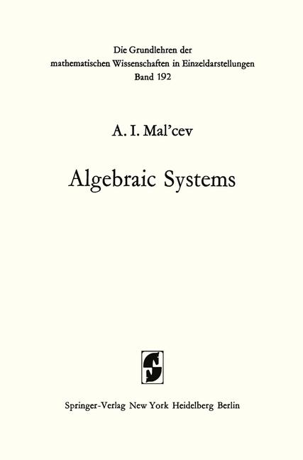 Algebraic Systems - image