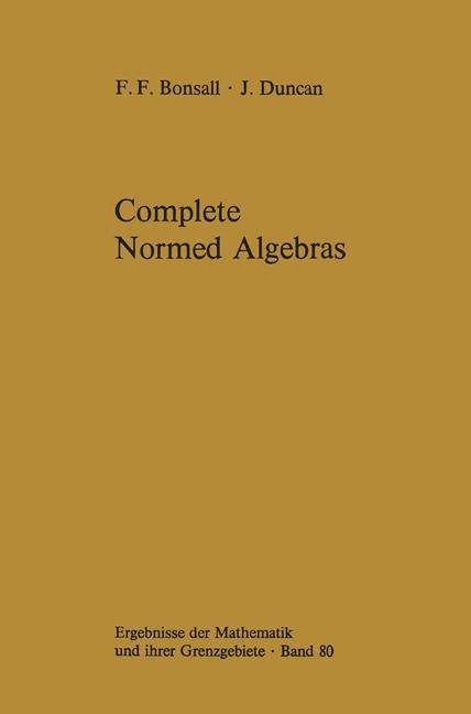 Complete Normed Alg…