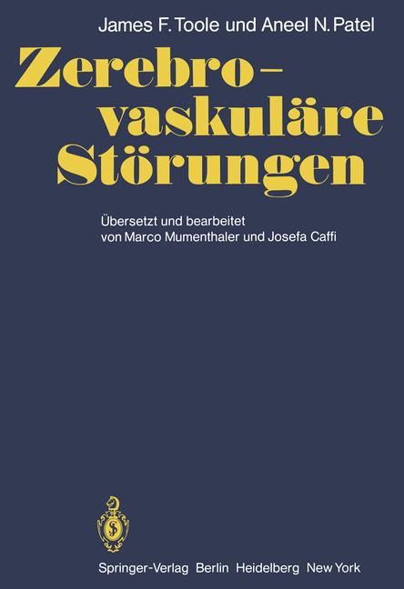 Zerebro-VaskulÃ¤Re StÃ¶Rungen