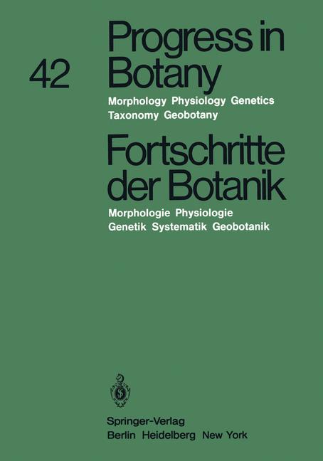Progress in Botany / Fortschritte der Botanik-image-978-3-642-67875-2