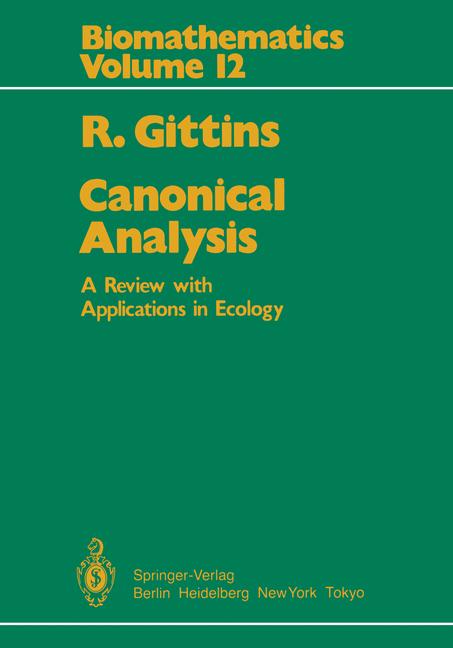Canonical Analysis
