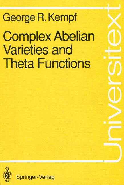 Complex Abelian Var… - image
