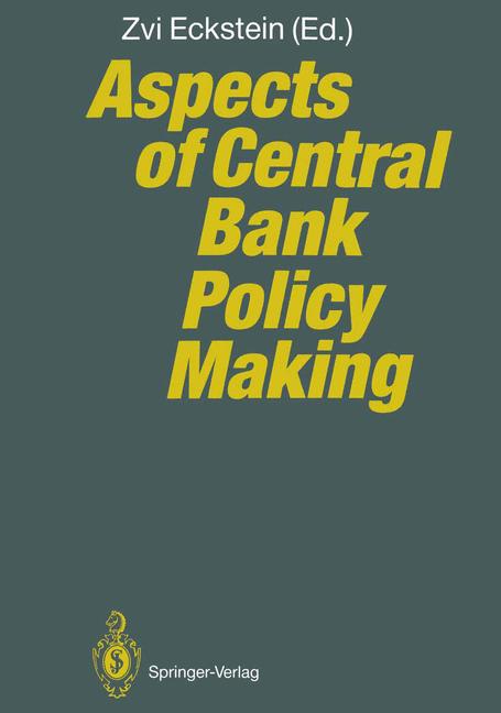 ISBN 9783642767760 product image for Aspects of Central Bank Policy Making | upcitemdb.com
