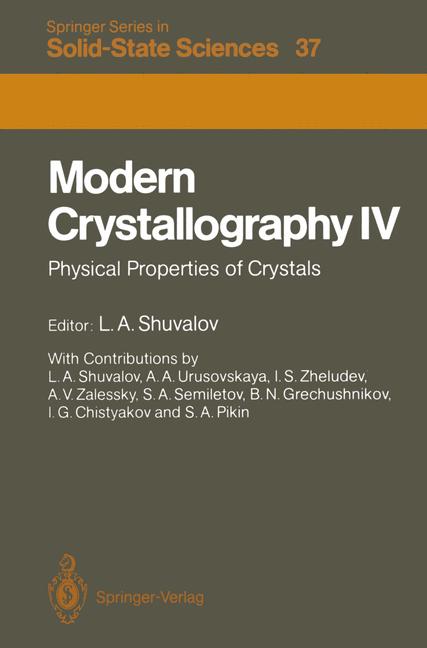 Modern Crystallogra…