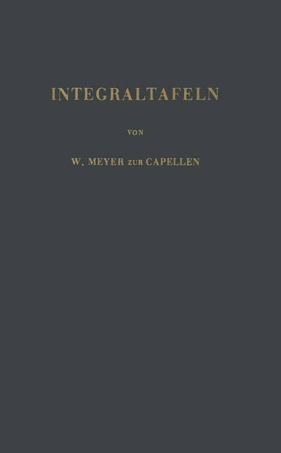Integraltafeln