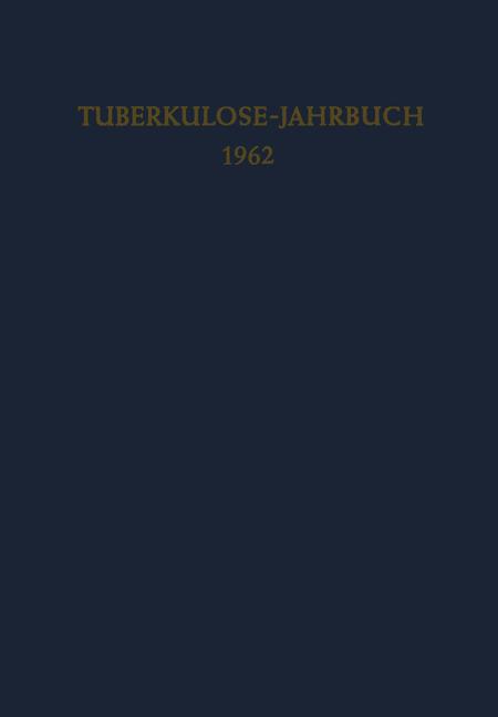 Tuberkulose-Jahrbuch 1962