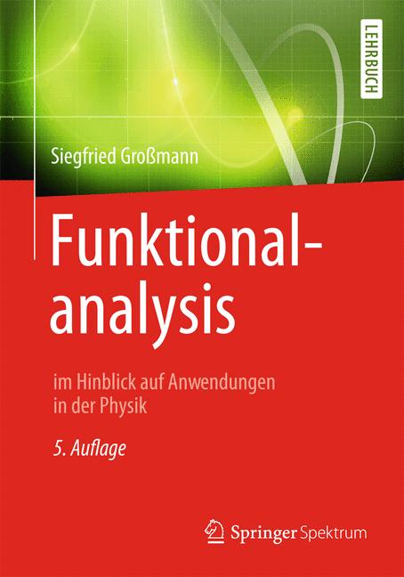 Springer Spektrum Funktionalanalysis