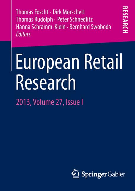 European Retail Research : 2013, Volume 27, Issue I