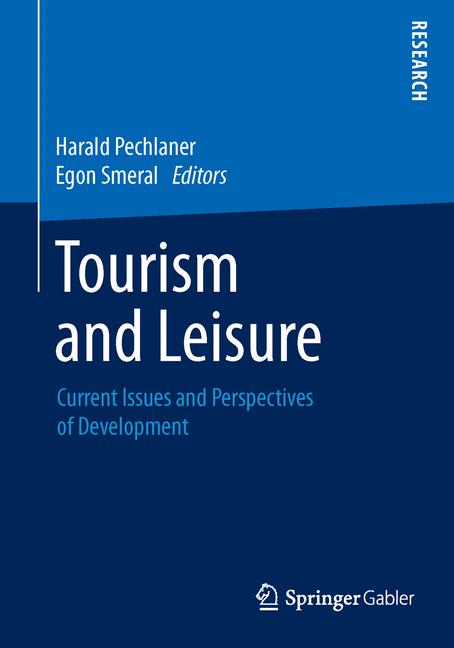 Springer Gabler Tourism And Leisure