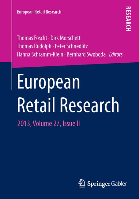 European Retail Research : 2013, Volume 27, Issue II