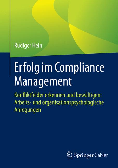 ISBN 9783658128487 product image for Erfolg im Compliance Management | upcitemdb.com