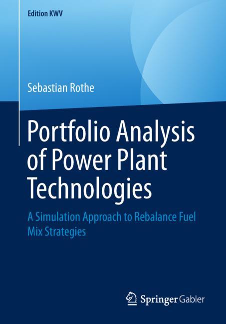 Springer Gabler Portfolio Analysis Of Power Plant Technologies