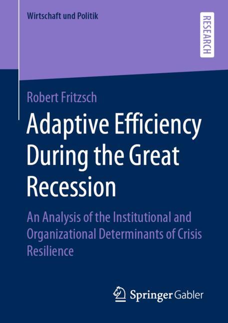 Springer Gabler Adaptive Efficiency During The Great Recession
