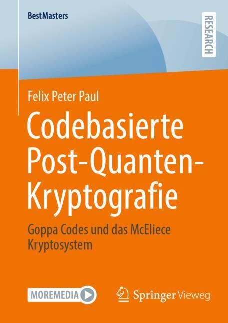 ISBN 9783658467425 product image for Codebasierte Post-Quanten-Kryptografie | upcitemdb.com