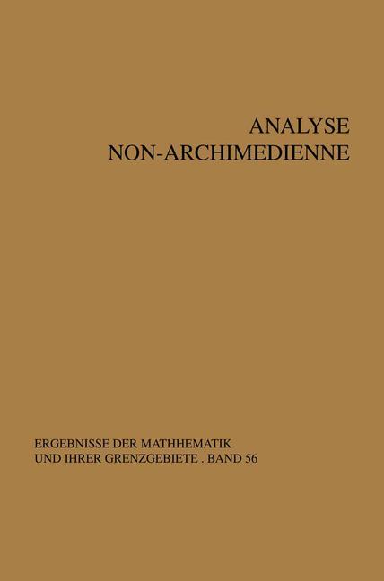 Analyse Non-Archime…