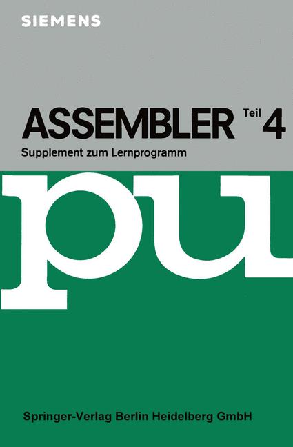 Assembler IV