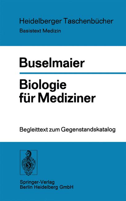 Biologie FÃ¼R Mediz… - image