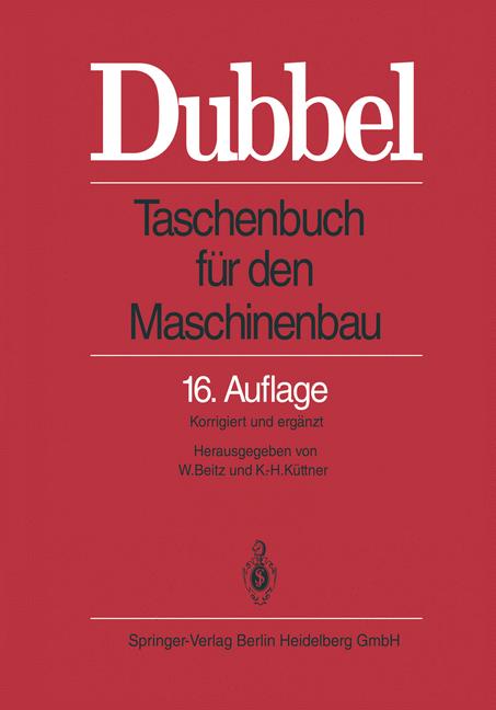 Dubbel: Taschenbuch…